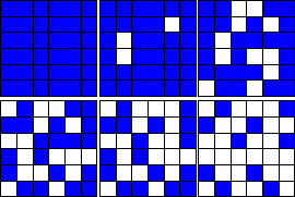 \begin{figure}\leavevmode
\begin{center}
\leavevmode
\epsfxsize =2cm
\epsfbox{pe...
...box{percola5.eps}\epsfxsize =2cm
\epsfbox{percola6.eps}\end{center}
\end{figure}